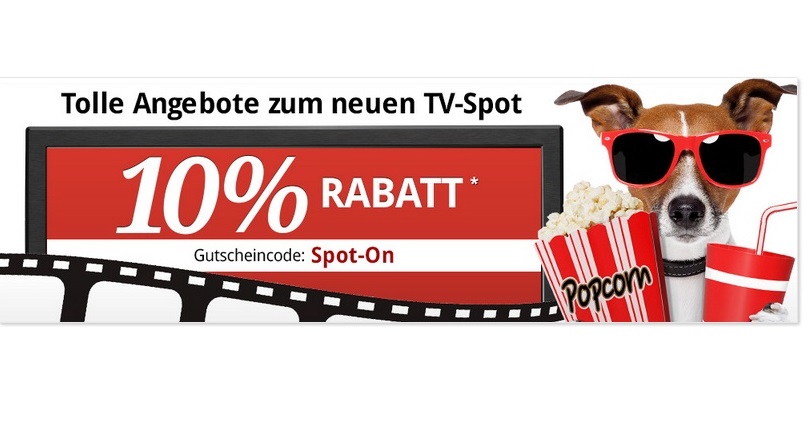 10% sparen und tolle Angebote zum neuen TV-Spot von Zooroyal.de spot on1