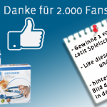 Danke für 2.000 facebook Fans sparpfoten.de