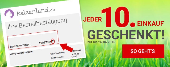 katzenland jeder 10 einkauf umsonst