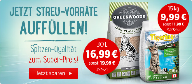 Tigerino Greenwoods Angebot