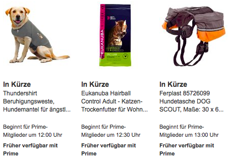 Amazon Blitzangebote für Haustiere für den 11.09.2015, z. B. Hundemantel zur Angstbekämpfung blitzangebote 11 09 2015
