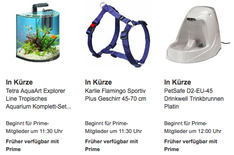 Die Amazon Blitzangebote für Haustiere (29.09.2015), z. B. Petsafe Microchip Katzenklappe, Drinkwell Platinum Trinkbrunnen und 6 x Dreamies blitzangebote 29 09 2015
