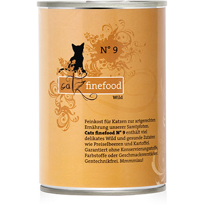 catz finefood dose 400g wild