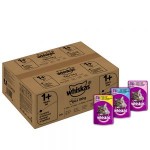 whiskas fisch gefluegel 84 x 100 g zooplus