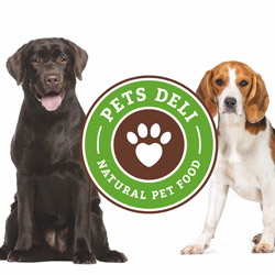 pets deli logo mit tieren