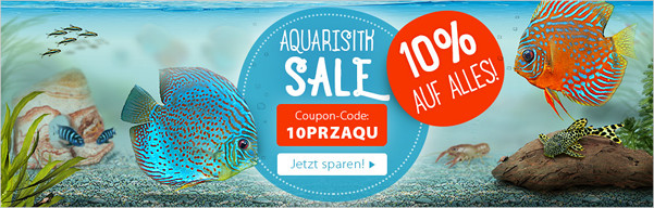 aquaristik sale 10 prozent 05 16