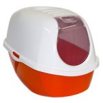 karlie flamingo smart cat katzentoilette rot