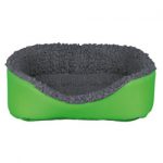 trixie 62703 kleintierkuschelbett grau gruen
