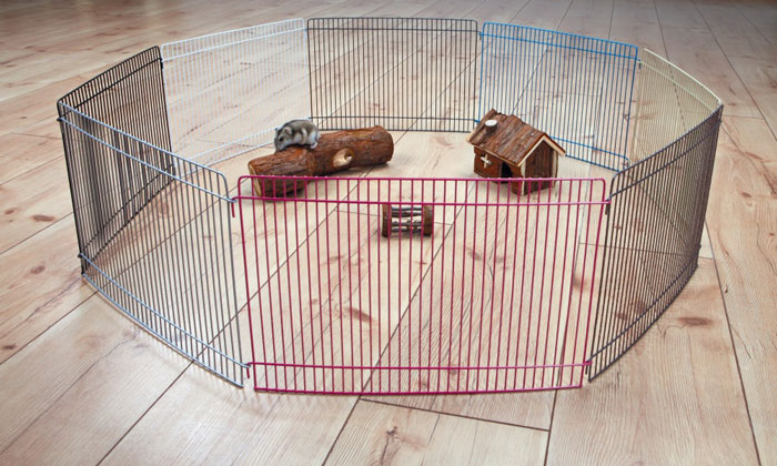 trixie-joy-kleintiergehege-aufgebaut
