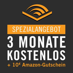 audible 90 tage kostenlos 10 euro gutschein