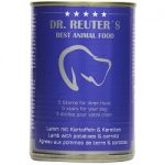 Dr Reuters Hundefutter Lamm mit Kartoffeln und Karotten 6 x 400 g Dosen