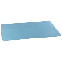 Ferplast 83123099 Kuehlmatte Pet Cool Mat Large fuer Hunde Masse 60 x 90 x 2 cm blau