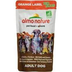 almo nature orange label kalb gemuese 140 g