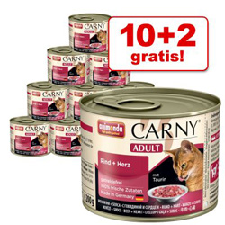 animonda carny 10 plus 2 gratis 200 g zooplus