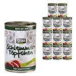 grau schlemmertopfchen senior ente mit reis 24x400 g