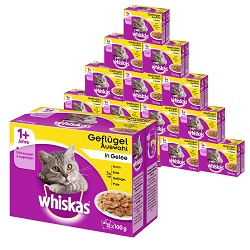 whiskas gefluegelauswahl 192 x 100 g multipack zooroyal ebay