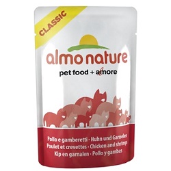 almo nature classic huhn garnelen 55 g pouch