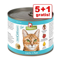 granatapet delicatessen lachs pute 200 g 5 plus 1 gratis zooplus