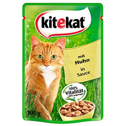 kitekat huhn in sauce 100 g pouch