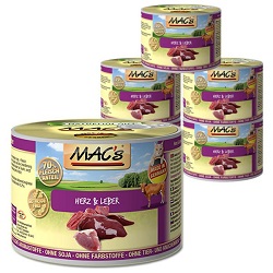 mac s cat 6x200g herz leber zooroyal