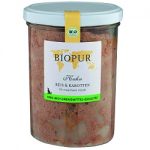 biopur hundefutter 400 g gefluegel karotte reis amazon