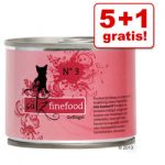 catz finefood no3 gefluegel 6 x 200 g 5 plus 1 gratis