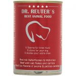 dr reuters hundefutter 6 x 400 g rind haferflocken moehrchen