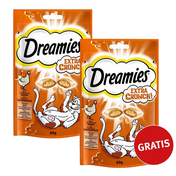 dreamies extra crunch huhn