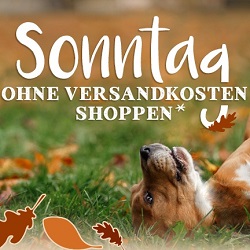 sonntag ohne versandkosten shoppen ab 20 euro alsa hundewelt herbst