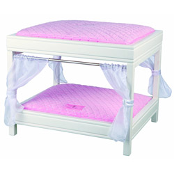 trixie 37806 my princess himmelbett weiss rosa