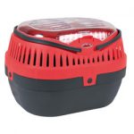 trixie 5904 traveller transportbox pico rot