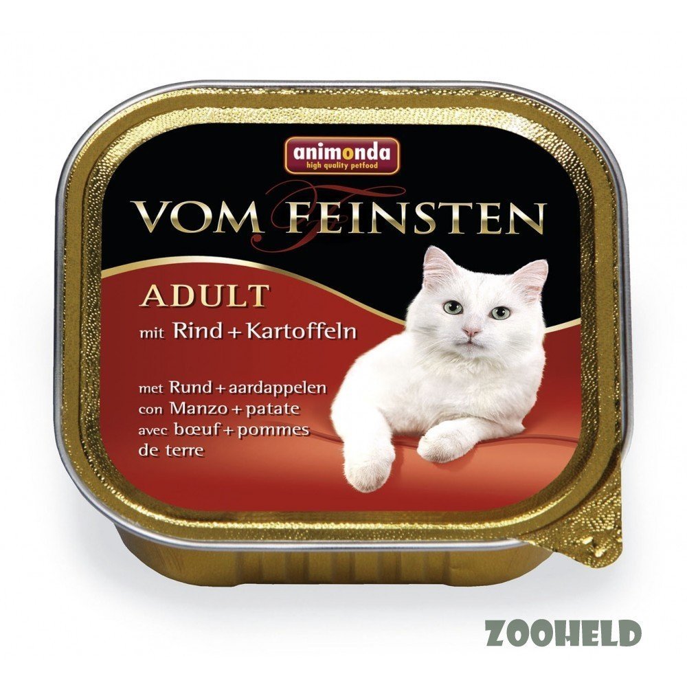 animonda vom feinsten menue rind kartoffeln 100 g amazon