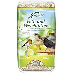 dehner natura wildvogelfutter fett weichfutter 20 kg