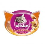 whiskas knuspertaschen katzensnacks mit rind