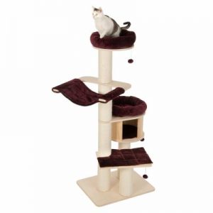 Kratzbaum Natural Paradise XL Premium Edition bordeaux