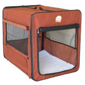 gopetclub hunde transportbox braun