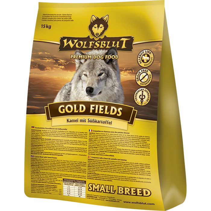 Wolfsblut Gold Fields Small Breed Hundefutter 15 kg