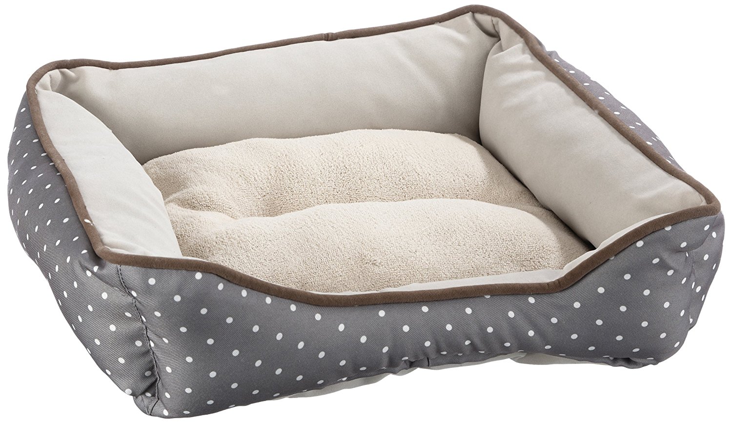 hunter 44737 hundesofa white dots grau