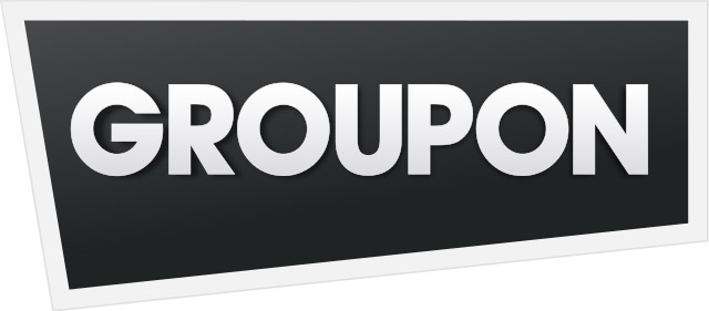 Groupon logo black