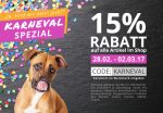 lucky pet karneval 15 prozent auf alles 02 17