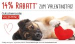 schecker newsletter rabatt valentinstag