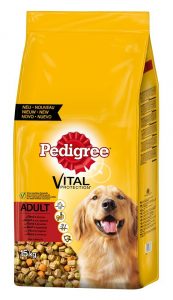 15 kg Pedigree Adult Hundefutter Rind und Gemuese