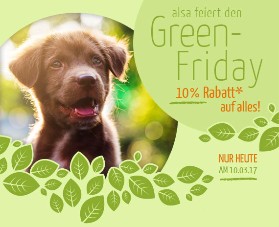 green friday alsa hundewelt 10 prozent sparen