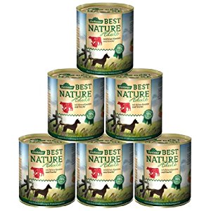 dehner best nature hundefutter 6 x 800 g