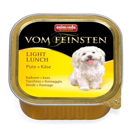 Animonda VomFeinsten Hund LightLunch PuteKaese 150g