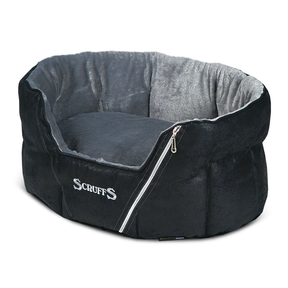 scruffs ranger donut hundebett schwarz