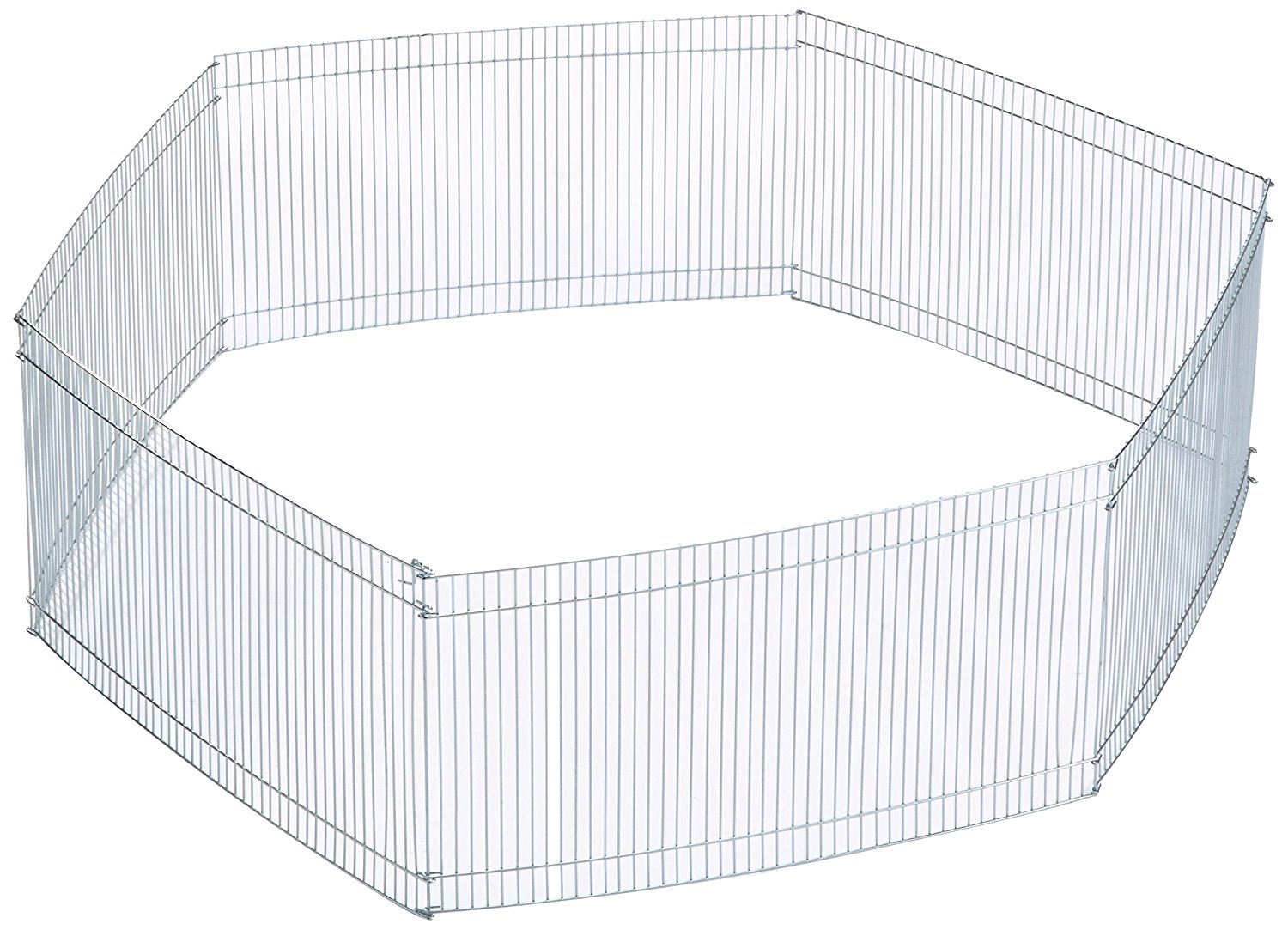trixie 6249 freilaufgehege 6 teile verzinkt