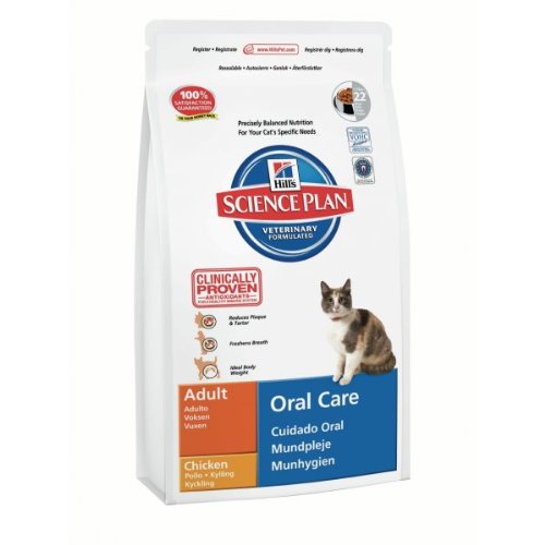 Hills Science Plan Feline Oral Care (Zahnhygiene) Adult Katzen-Trockenfutter 5 kg für 19,46 € @Amazon Prime hills science plan adult feline oral care 5 kg