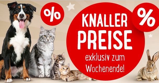 zooplus knallerpreise zum wochenende teaser