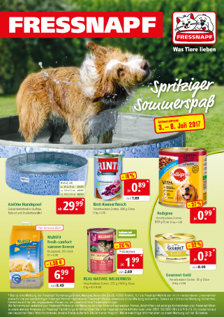 Die aktuellen Prospekt-Angebote von Fressnapf vom 03.–08. Juli 2017 ...